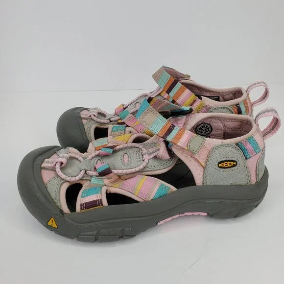Keen Shoes Keen Newport H2 Girls Kids Size Pink Stripe